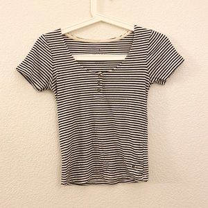Soft and sexy striped tee from AE